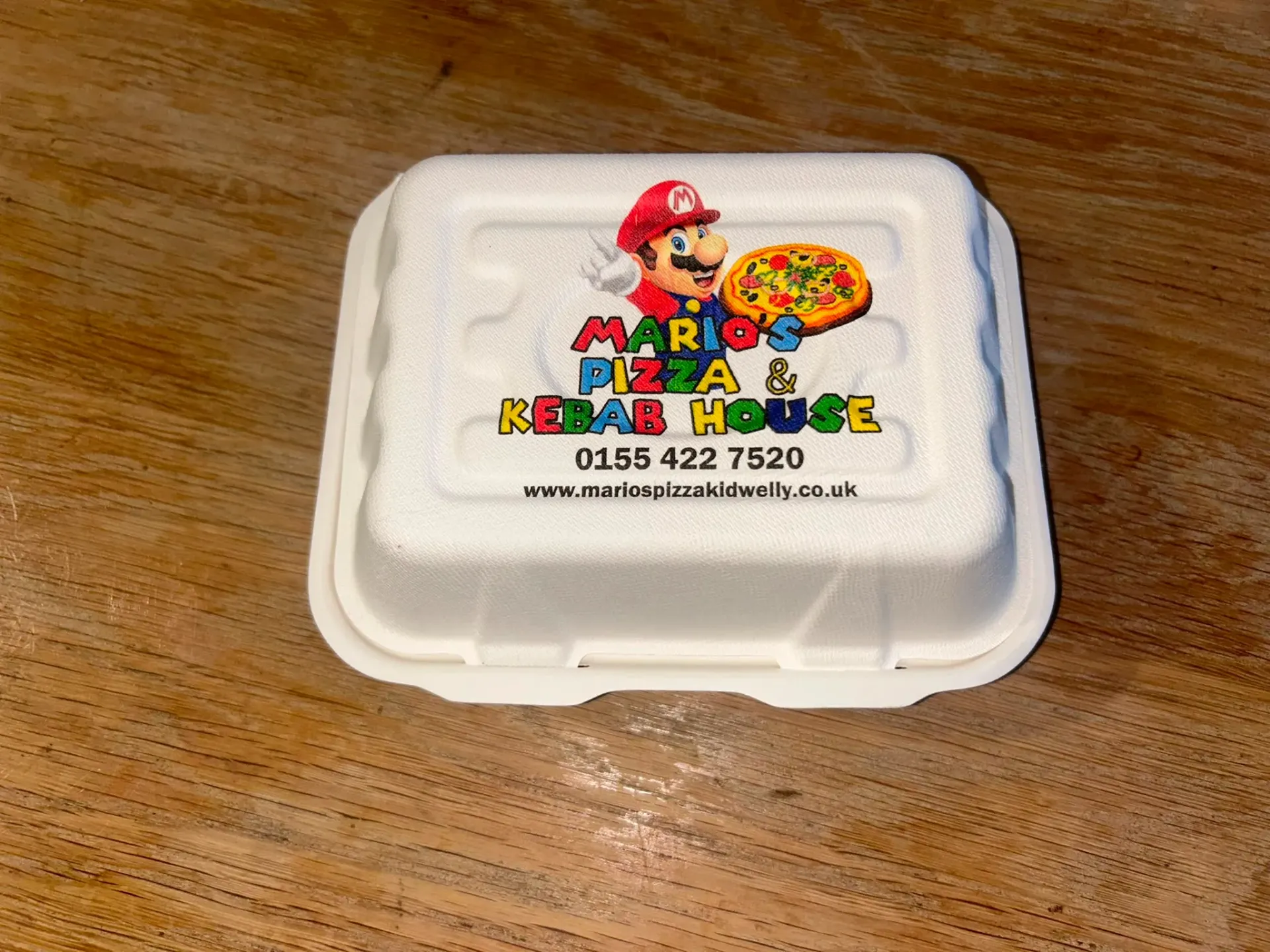 Premium Full-Colour PRINTED HP9 Bagasse Medium Box (250pcs)