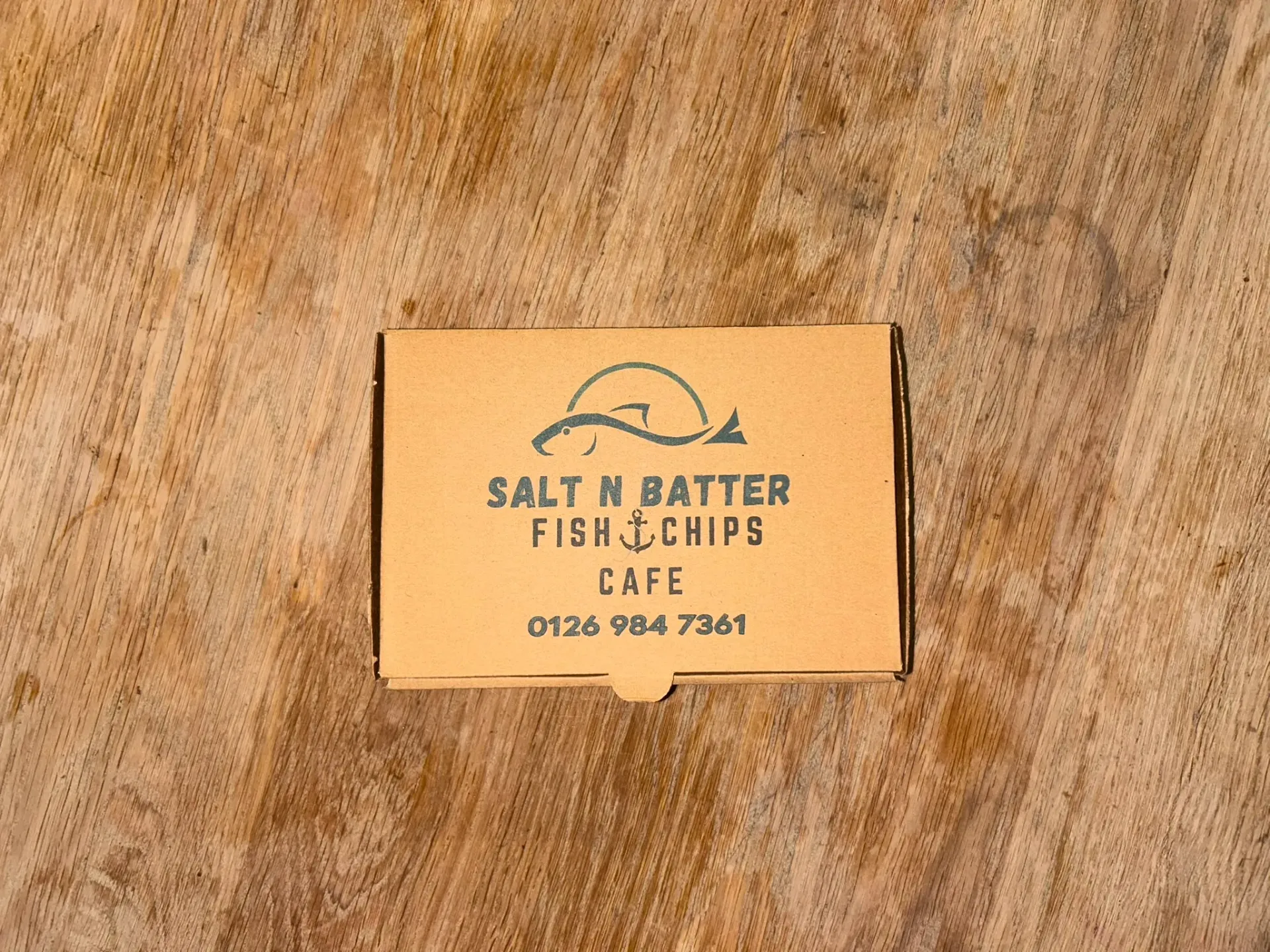 Premium Full-Colour PRINTED Small Hamburger Box (100pcs)